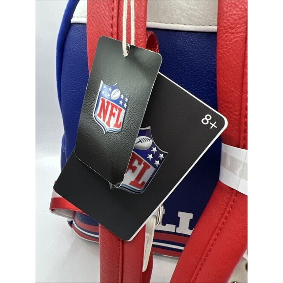 Loungefly NFL Buffalo Bills Varsity Mini Backpack NEW! main image 6